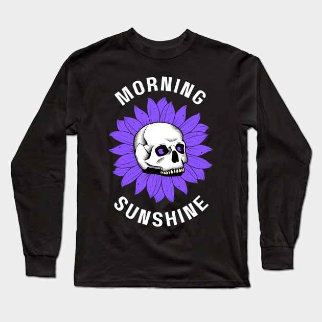 Morning Sunshine Long Sleeve T-Shirt by teresawingarts